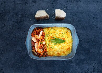 Escondidinho de Bacalhau